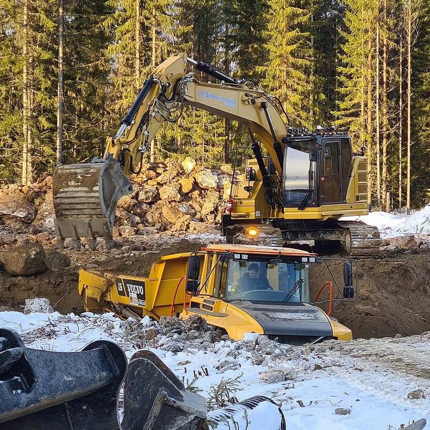 markarbete Hudiksvall