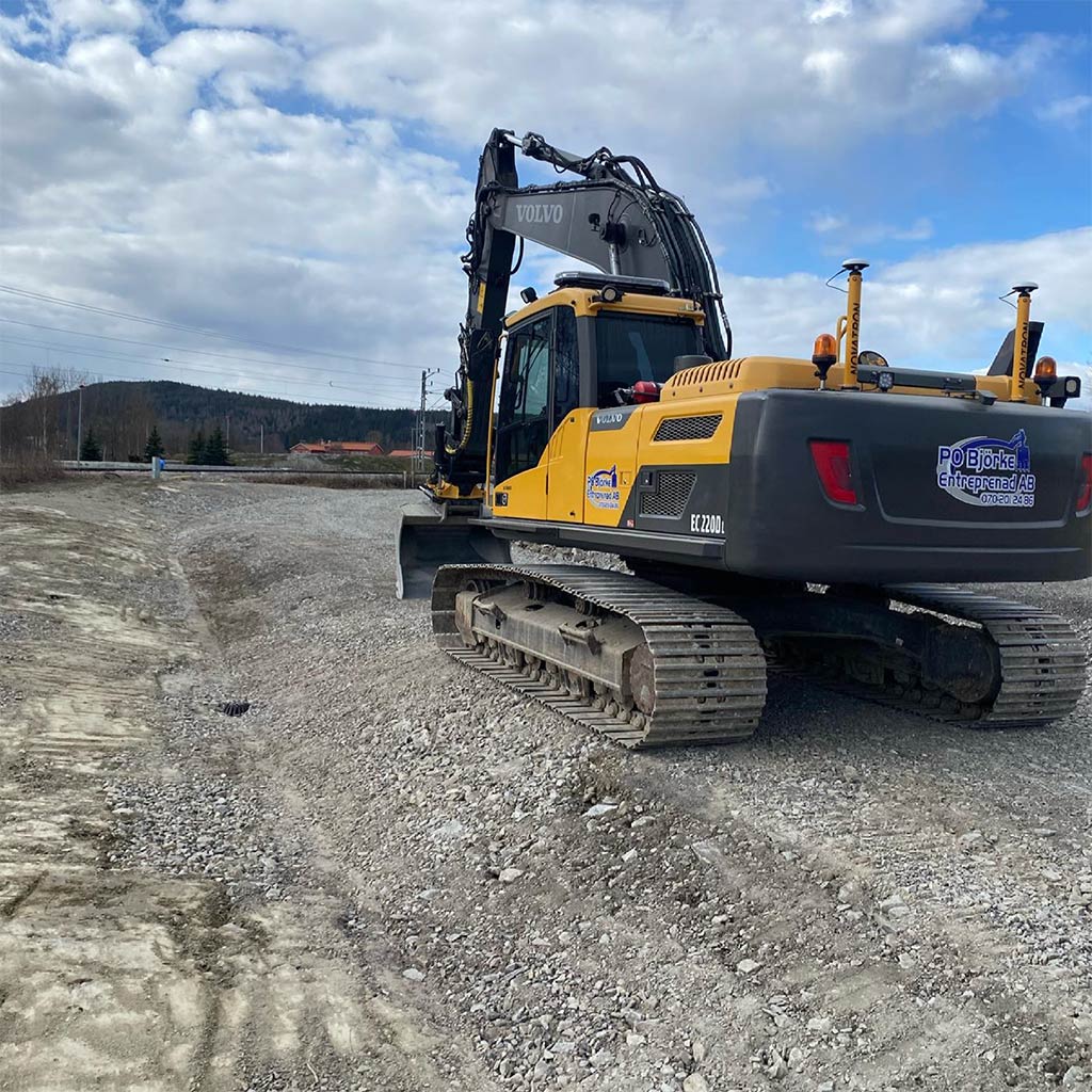 Vägentreprenader och dikning i Delsbo